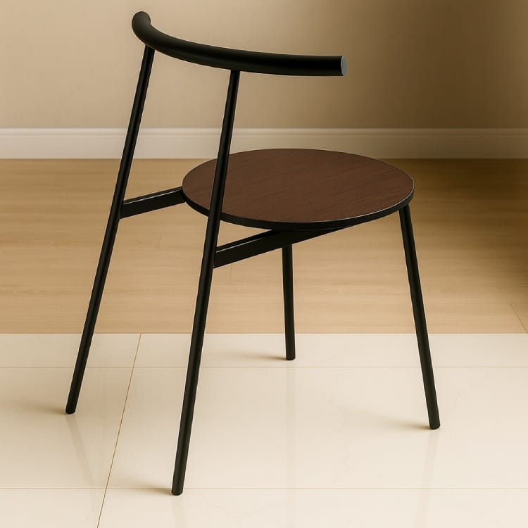 Back view of the chair