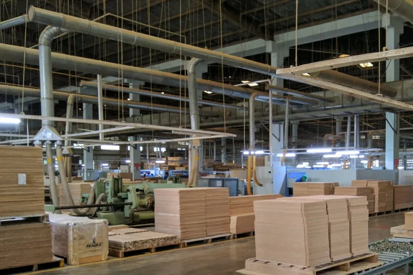 Inside a Plywood Manufacturing Factory in Vietnam