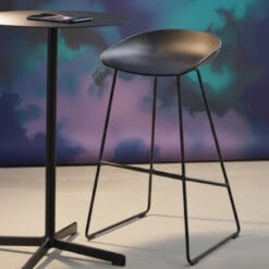 Black counter stools