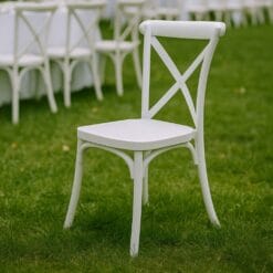 Outdoor plastic dining chairs