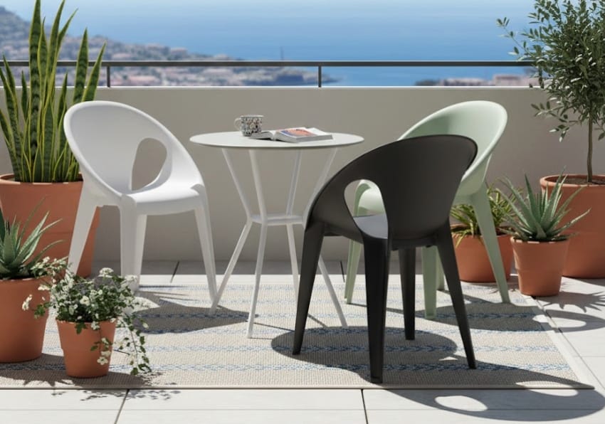 Plastic Patio Stackable Chairs