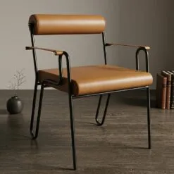 metal frame dining room chairs